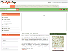 Tablet Screenshot of bhavintrading.net